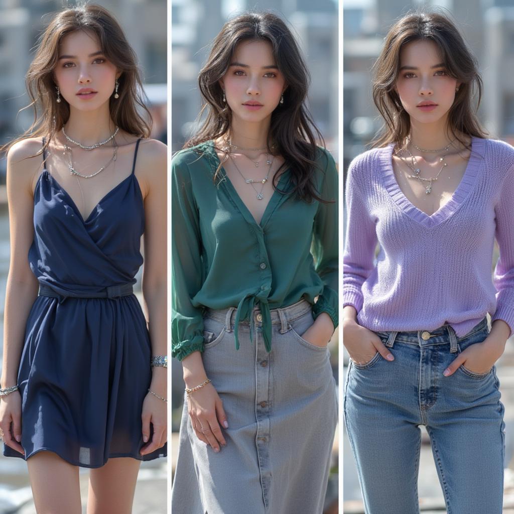 Trang phục dành cho người có cool undertone